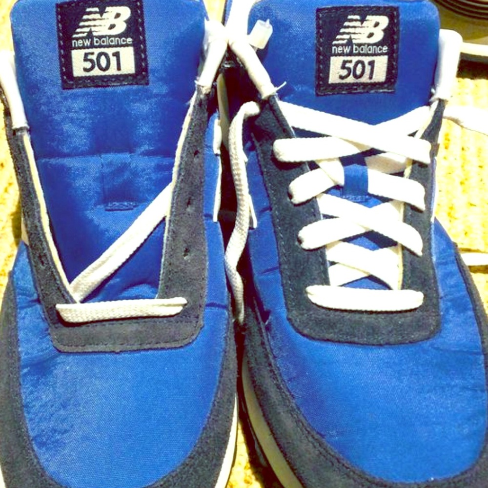 *Brand New* Bright Blue New Balance 501 Sneakers